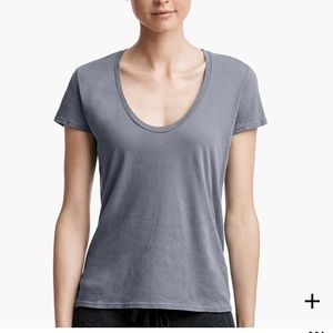 James Perse Scoop Neck Tee size 2 (M)